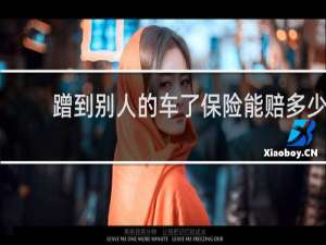 蹭到别人的车了保险能赔多少