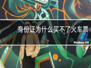 身份证为什么买不了火车票
