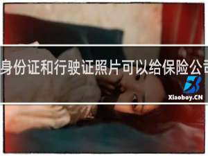 身份证和行驶证照片可以给保险公司发吗