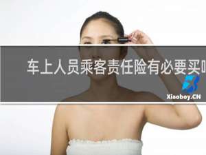 车上人员乘客责任险有必要买吗