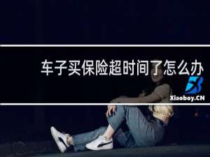 车子买保险超时间了怎么办