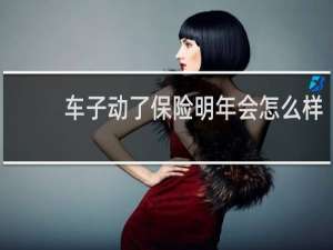 车子动了保险明年会怎么样