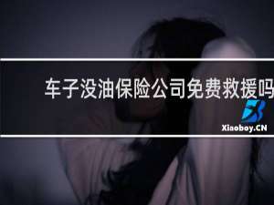 车子没油保险公司免费救援吗