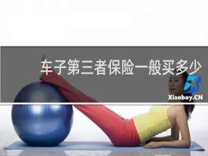 车子第三者保险一般买多少