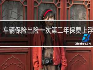车辆保险出险一次第二年保费上浮多少