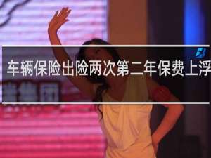 车辆保险出险两次第二年保费上浮多少