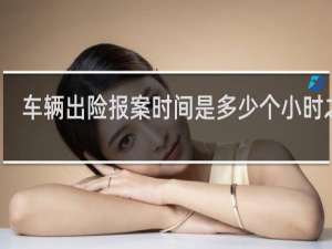车辆出险报案时间是多少个小时之内