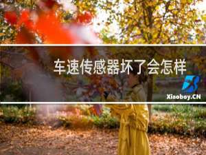 车速传感器坏了会怎样