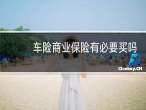 车险商业保险有必要买吗