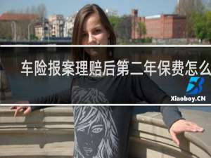 车险报案理赔后第二年保费怎么变