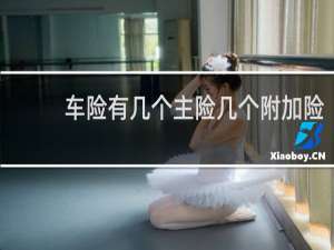 车险有几个主险几个附加险