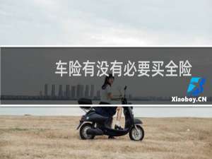 车险有没有必要买全险