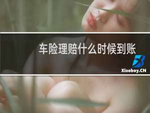 车险理赔什么时候到账