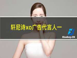 轩尼诗xo广告代言人一般就多久