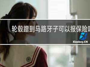 轮毂蹭到马路牙子可以报保险吗