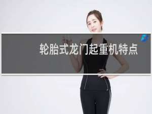 轮胎式龙门起重机特点