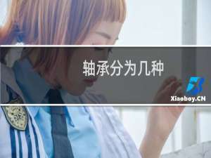 轴承分为几种