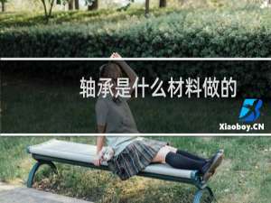 轴承是什么材料做的