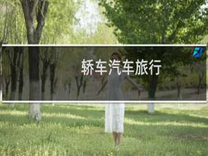 轿车汽车旅行