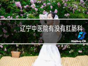 辽宁中医院有没有肛肠科