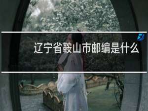 辽宁省鞍山市邮编是什么