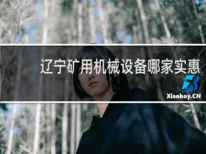 辽宁矿用机械设备哪家实惠