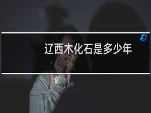 辽西木化石是多少年