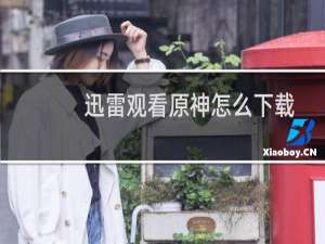 迅雷观看原神怎么下载