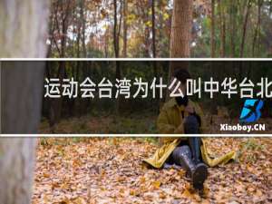 运动会台湾为什么叫中华台北