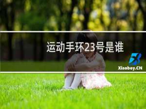 运动手环23号是谁