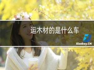 运木材的是什么车