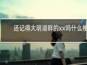 还记得大明湖畔的xx吗什么梗