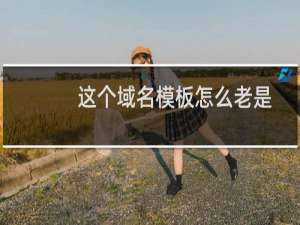 这个域名模板怎么老是拒绝  到底什么原因