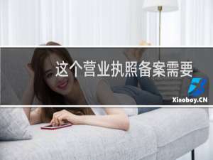 这个营业执照备案需要提供其它资质证明吗
