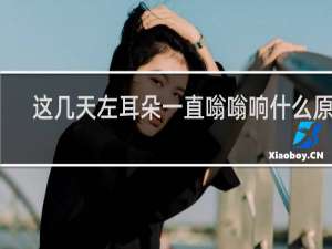 这几天左耳朵一直嗡嗡响什么原因