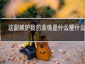这副嫉妒我的表情是什么梗什么梗