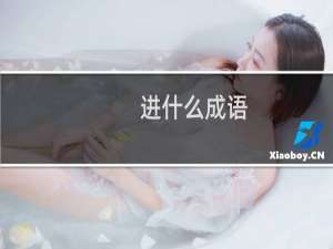 进什么成语