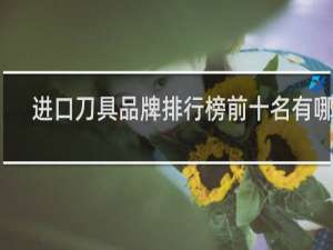 进口刀具品牌排行榜前十名有哪些