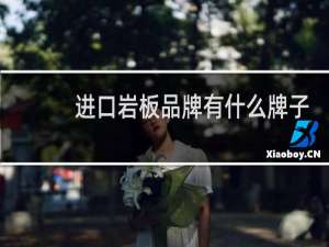 进口岩板品牌有什么牌子