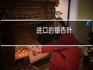 进口的银杏叶