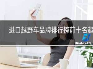 进口越野车品牌排行榜前十名超大