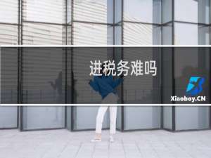 进税务难吗