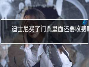 迪士尼买了门票里面还要收费吗