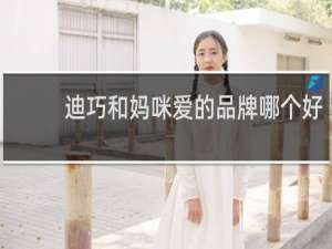 迪巧和妈咪爱的品牌哪个好