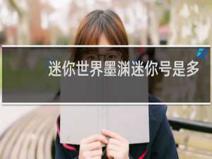 迷你世界墨渊迷你号是多少