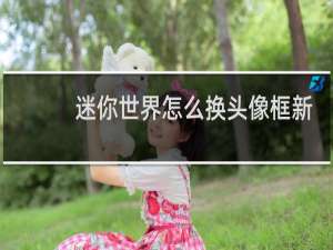 迷你世界怎么换头像框新板
