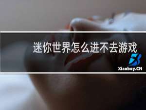 迷你世界怎么进不去游戏