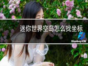 迷你世界空岛怎么找坐标