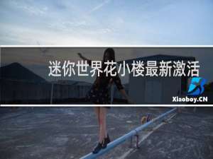 迷你世界花小楼最新激活码