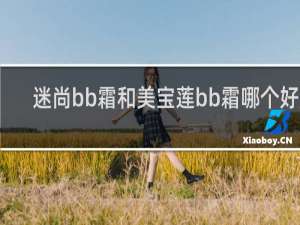 迷尚bb霜和美宝莲bb霜哪个好用